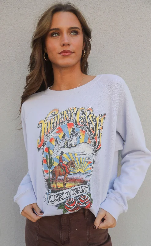 daydreamer: johnny cash ghost riders vintage sweatshirt