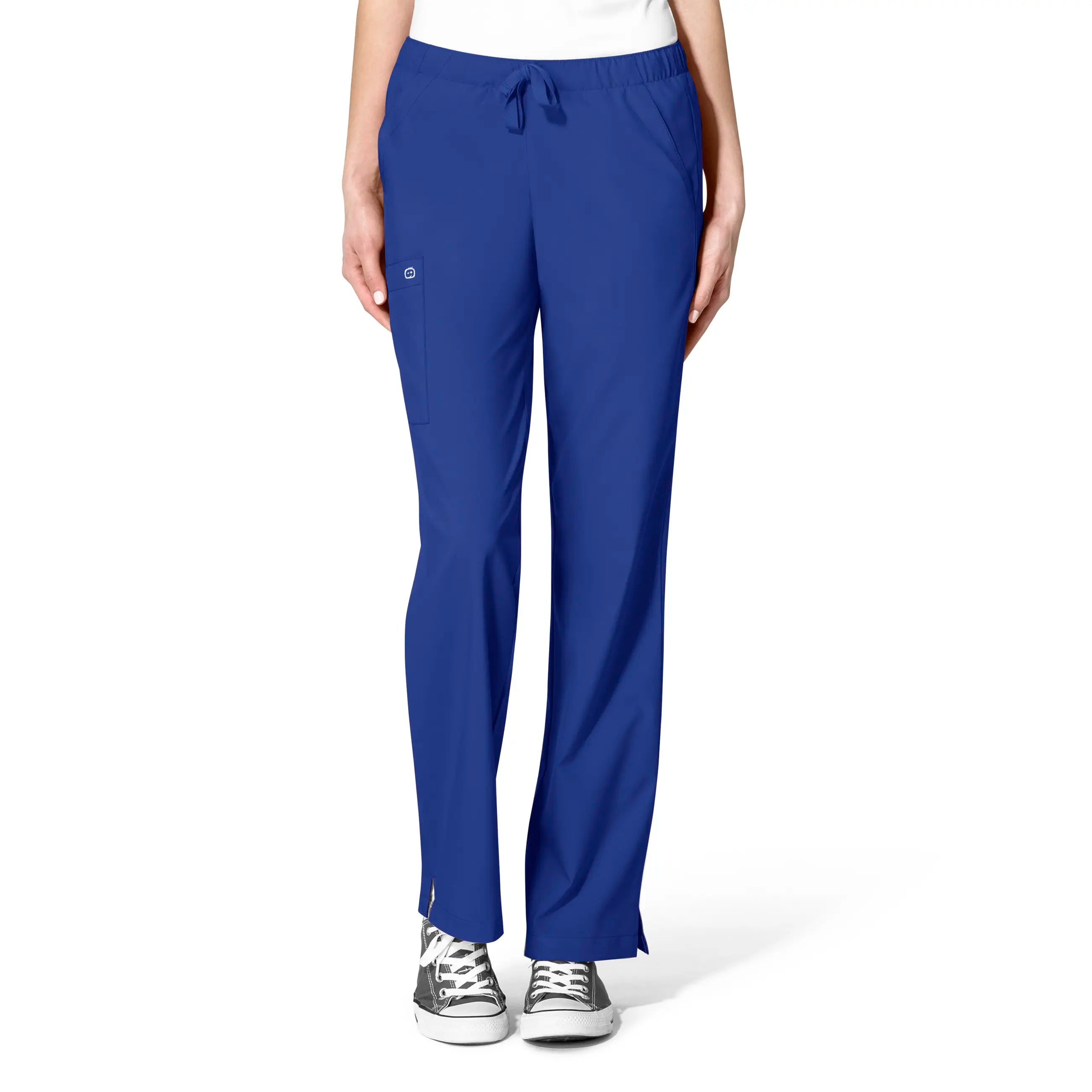 Wink Women's Drawstring Scrub Pant - Galaxy Blue