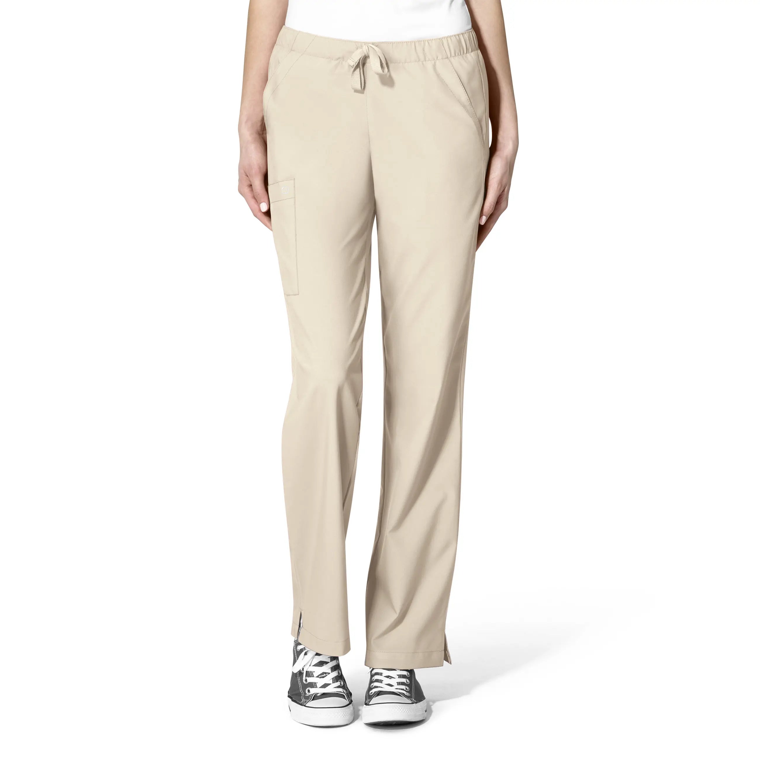 Wink Women's Drawstring Scrub Pant - Khaki