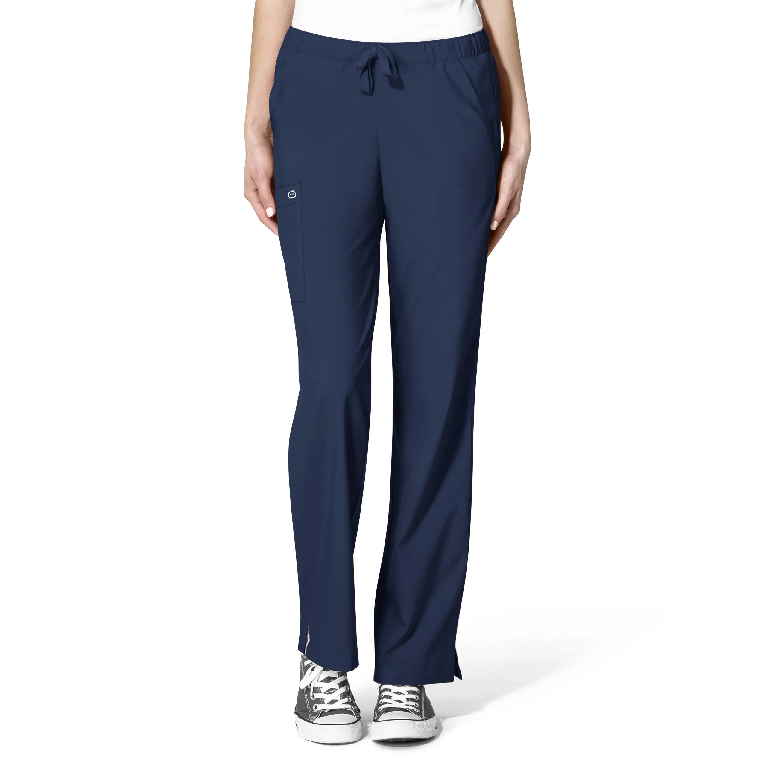 Wink Women's Drawstring Scrub Pant - Navy