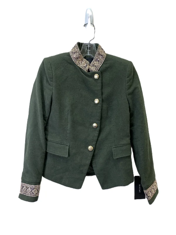 Blazer By Zara Basic In Green, Size: S