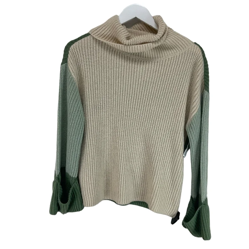 Sweater By Simple In Green, Size: M