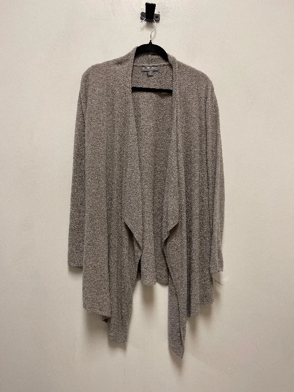 Sweater Cardigan By Barefoot Dreams In Grey, Size: M