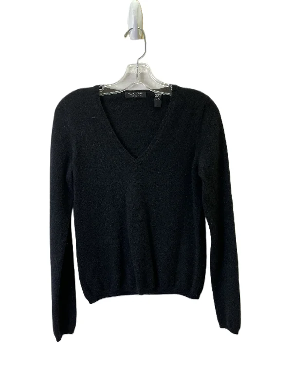 Sweater Cashmere By Valerie Stevens In Black, Size: M