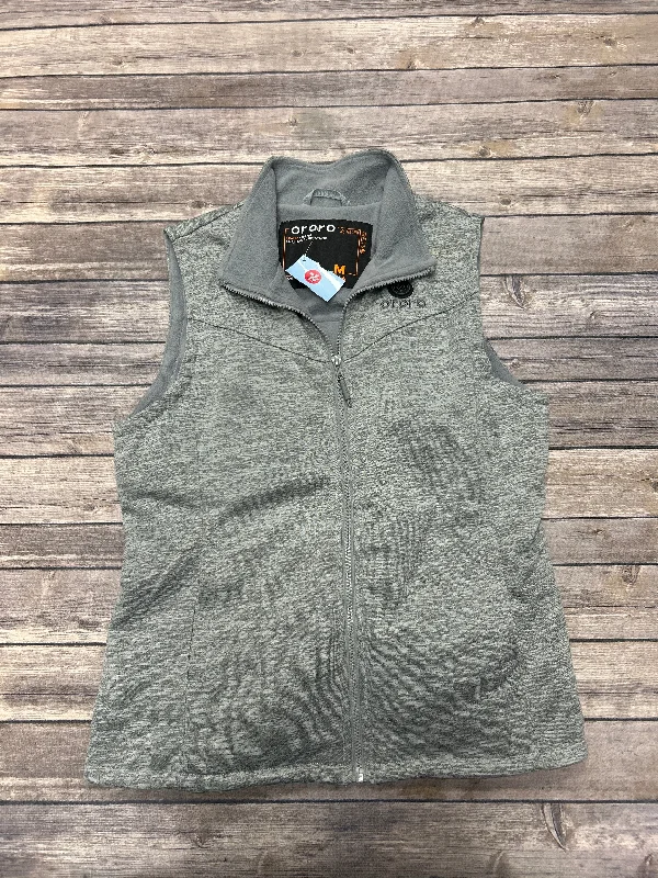 Vest Fleece By Cme In Grey, Size: M